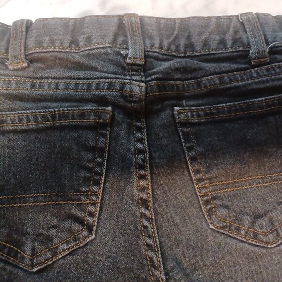 Wonder Nation Little Boys Jeans 6S Black - Picture 3 of 5